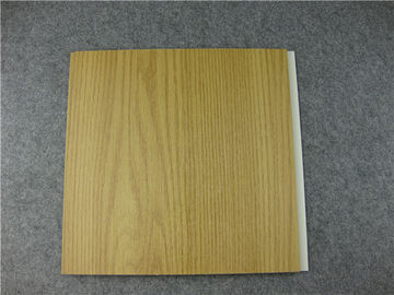 Laminated wooden pattern decoration pvc wall boards feels like nature wood