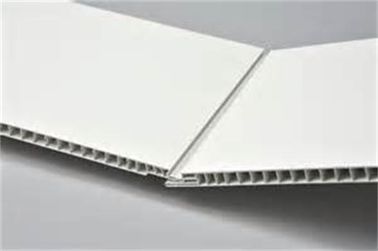 White Simple Pvc Ceiling Panels Sheet / Square UPVC Wall Panels
