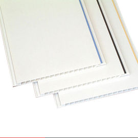 Calcium Carbonate PVC Ceiling Panels , PVC Interior Decorative Wall Panels