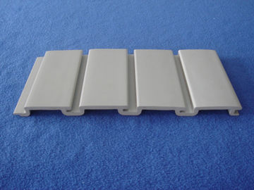 Laundry Room Taupe PVC Slatwall Panels , PVC Slat Board Display