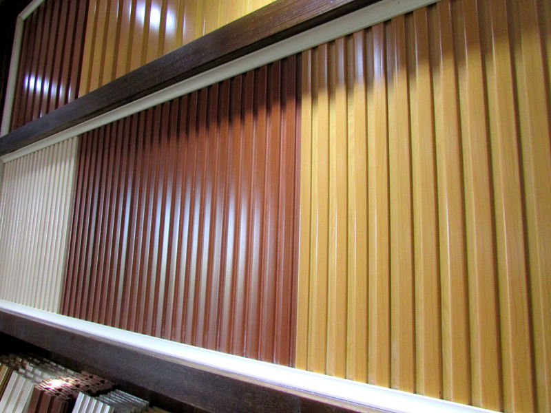 Waterproof UPVC Vinyl Wall Cladding Wood Plastic Composite Wall Panel