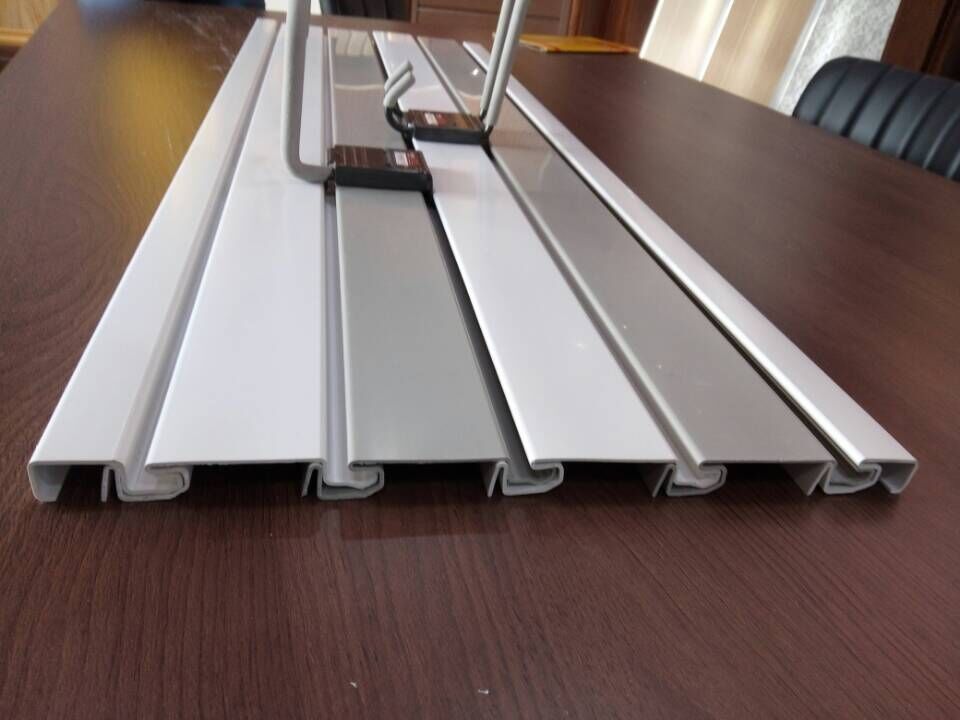 Store Fixture PVC Wall Cladding Panels , 4x8 Pvc Slatwall For Garage Wall
