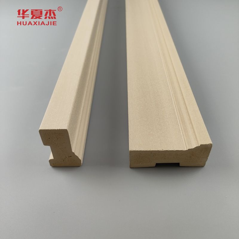 Cost Price 50mm 76mm Wpc Brickmold Wpc Door Frame Wooden Grains Outdoor Decoration 2
