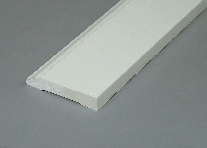 Cellular PVC Trim Moldings / White Vinyl PVC Window Trim For Restaurant