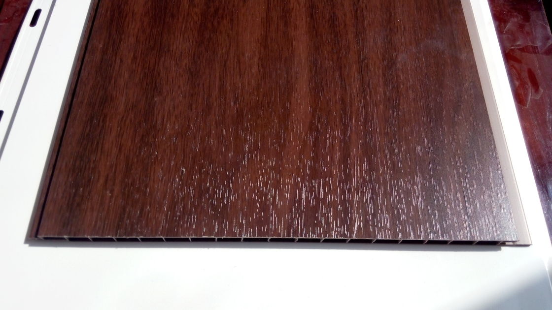 Wooden Look Laminated UPVC Wall Panels For Bathroom