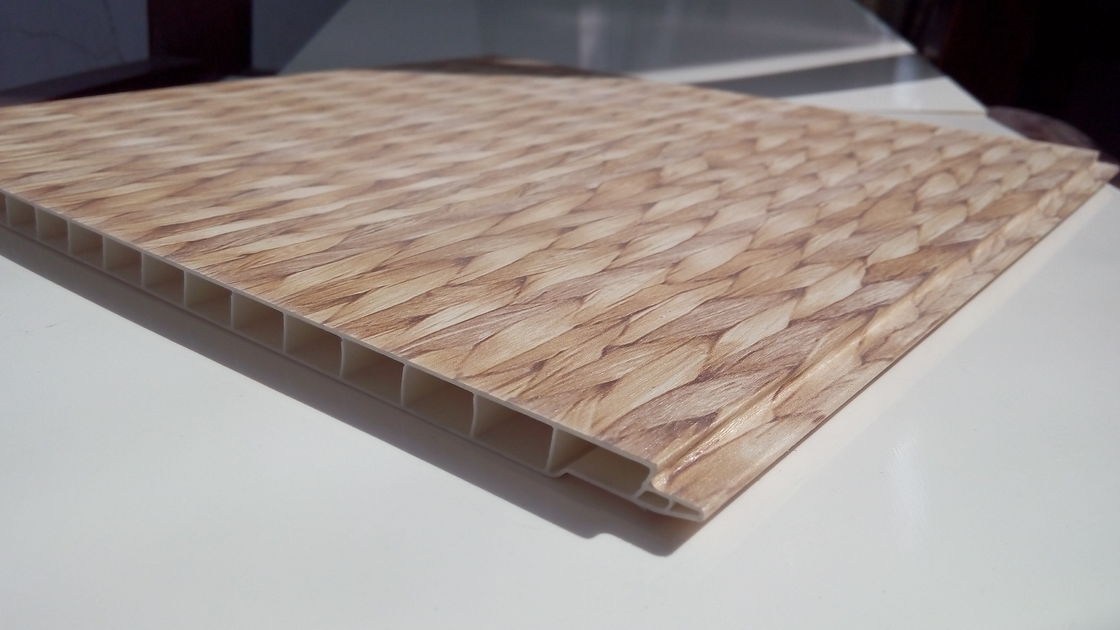 Künstlerische gesponnene Bambus-falsche Deckenverkleidungen der UPVC