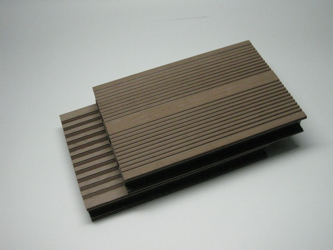 Pvc Composite Foam Outdoor Deck Flooring Boards For Coffee