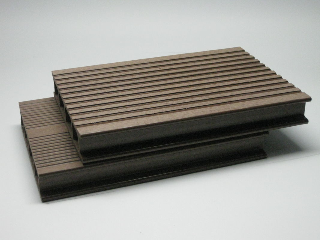 Pvc Composite Foam Outdoor Deck Flooring Boards For Coffee