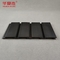 Black Smooth Surface PVC Slatwall Panels 300mm X 17mm