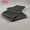 Black Smooth Surface PVC Slatwall Panels 300mm X 17mm