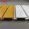 Laminated / Wood Grain PVC Slatwall Panels Fireproof Multi Color