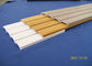Smooth Plastic Slat Wall Panels With Cellular PVC For Craft Room