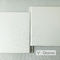 Interior Wpc Wall Panel White Laminated Color 600mm Width X 9mm Thickness