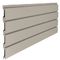 PVC Foam Slotted Garage Wall Panels Plastic Slatwall For UV Protection
