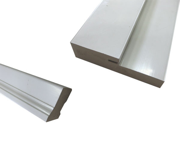 High Nail Holding White Wpc Profile Door Brick Mould Architrave