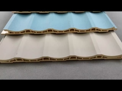 Indoor Decoration Grey Wall Panel Wpc Wood Plastic Composite Durable Material