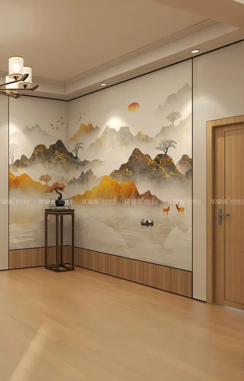 Latest company news about One Wall Hides Landscapes, One Room Embodies Oriental Charm — Huaxiajie New Chinese Style