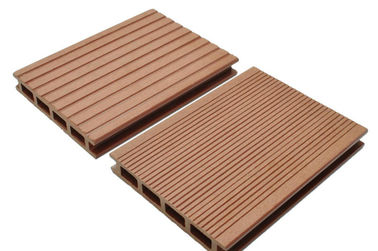 Solid Hollow WPC Composite Decking Skidproof Plastic Floors