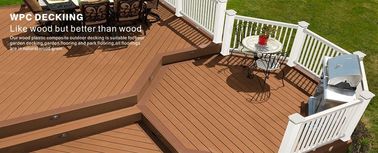 Solid WPC Composite Decking Quick And Simple Installation Decks