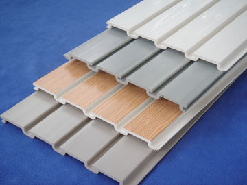 Flexible Interior PVC Slatwall Panels For Storage Room Laundry Basement