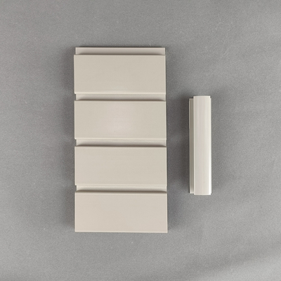 Smooth Composite False Slatwall Display Shelf Plastic For Display Wall