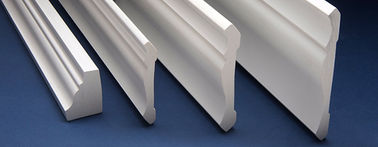 Fireproof recyclable PVC skirting board profiles for Indoor Decoration