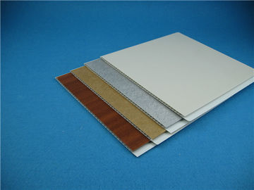 False plastic ceiling panels , 250mm x 5mm pvc ceiling tiles Glossy printed