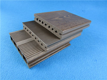 Antiseptic Wood Plastic Deck WPC Composite Decking For Exterior Floor
