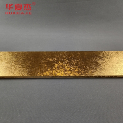 Galling Process WPC Wall Panel Smooth Surface 600mm X 9mm Decoration Panel