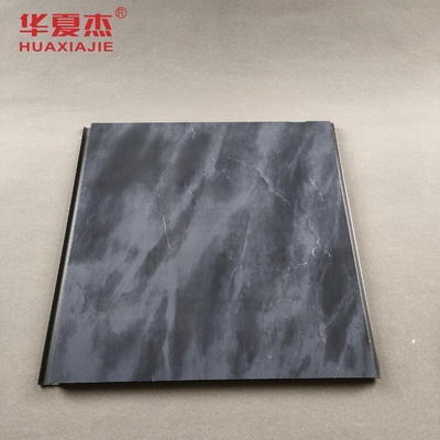 Gloss Marble Black PVC Wall Panel Decorative Printing PVC Wall Panel For Office Or Hotel