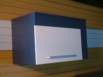 Durable PVC Storage Slatwall Panels Decorative Garage Wall Panels