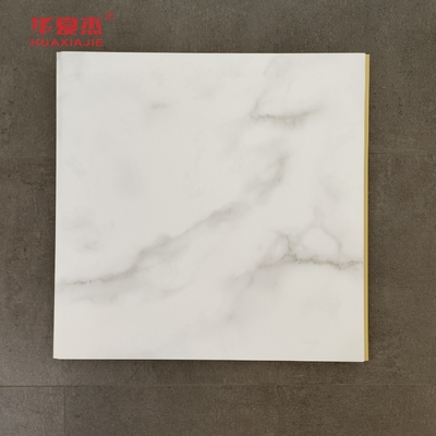 High Quality White Marble Wpc Wall Panel 600x9mm Laminated Wpc Board Waterproof Easy To Clean