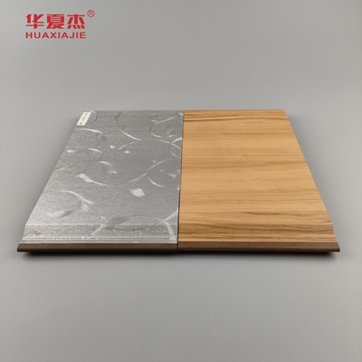 2024 New Design Sliver Luxury Pattern / Nature Woodgrain Wpc Panels For Wall Decoration