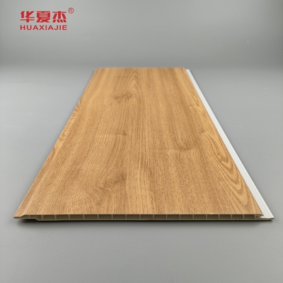 Wholesale Nature Wooden Grain Pvc Wall Panel Anti-scratch Pvc Ceiling Panel For Residential Decoration