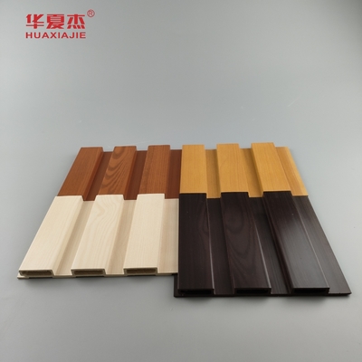 Dining Room Background WPC Wall Cladding Strong Absorption 20 Years Warranty