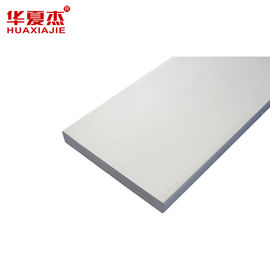 Mothproof Durable PVC Flat Boards , White PVC Extrusion Profiles