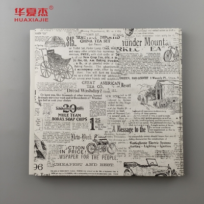 Durable Classic Pvc Laminated Panel Antiquity Style Pvc Ceiling Panel Decoration Wall Indoor