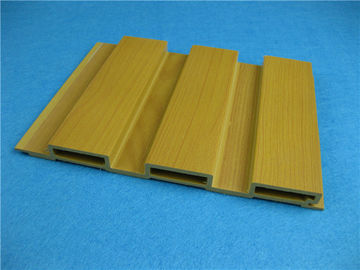 Economic Sandalwood PVC Extrusion Profiles WPC Interior Decoration