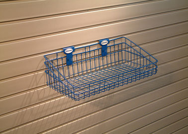 Enviroment-Friendly Blue Garage Wall Panels For Tool Storage Easily To Drywall