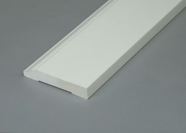 Cellular PVC Trim Moulding / White Vinyl PVC Window Trim For Restaurant
