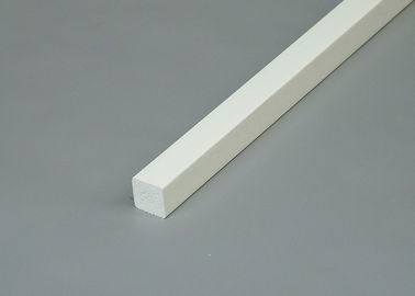 Blind Stop White Vinyl Waterproof PVC Trim Profile For Interior
