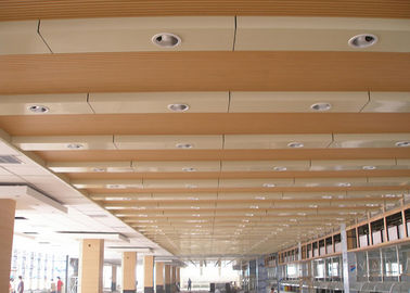 Decorative Roofing Materials / Suspended Ceiling Panels For Corridor