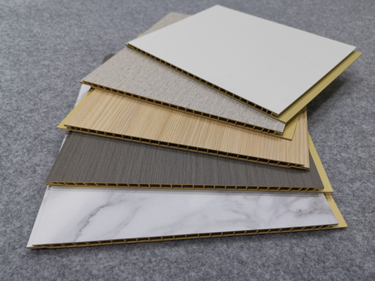 Waterproof WPC Wall Panel 8mm Thickness for Antiseptic and Anticorrosive Design