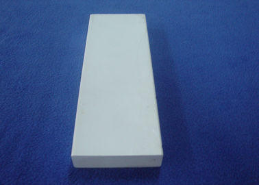 White Vinyl 5 / 4 x 4 PVC Decorative Mouldings Woodgrain Embossed PVC Trim Plank