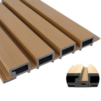 WPC Wall Cladding Plastic For Outdoor Co Extruded Uv Resistant