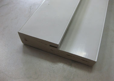 White Recycled Solid Door And Window Frames PVC Waterproof Foam Molding