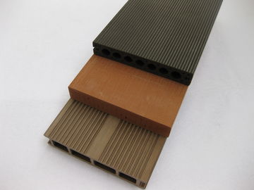Grooves WPC Composite Decking For Plastic Interlocking Flooring