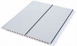 Middle Groove Silver Line PVC Ceiling Panels
