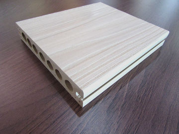 Hollow Co-extrusion WPC Composite Decking Tiles Rotproof for Garden
