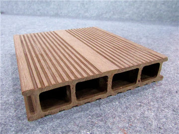 Good price UPVC Composite Vinyl Decking Hollow WPC Decks For Outside Decor online